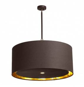 Lampa wisząca Balance BALANCE/PXL BRPB Elstead Lighting brązowa oprawa w nowoczesnym stylu