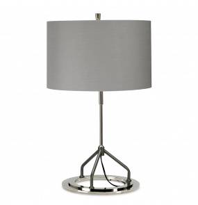 Lampa stołowa Vicenza Grey Elstead Lighting elegancka oprawa w nowoczesnym stylu