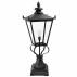 Lampa stojąca zewnętrzna Wilmslow WSLN1 Elstead Lighting czarna oprawa stojąca w klasycznym stylu