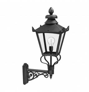 Kinkiet zewnętrzny Grampian GB1-BLACK Elstead Lighting dekoracyjna oprawa ścienna w klasycznym stylu