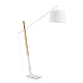 Lampa podłogowa Eminent PT1 207582 Ideal Lux nowoczesna oprawa w kolorze białym