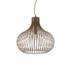 Lampa wisząca Onion SP1 D48 205304 Ideal Lux nowoczesna oprawa sufitowa w kolorze brązowym