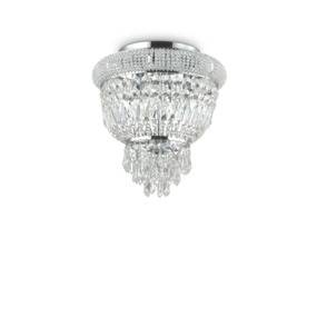 Plafon Dubai PL3 207162 Ideal Lux klasyczna oprawa sufitowa w kolorze chromu
