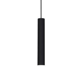 Lampa wisząca Tube SP1 Small 211466 Ideal Lux nowoczesna oprawa w kolorze czarnym
