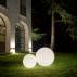 Lampa ogrodowa Doris PT1 D48 195483 Ideal Lux nowoczesna oprawa zewnętrzna w kolorze białym
