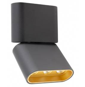 Plafon Marvel C0150 MAXlight czarna oprawa sufitowa w nowoczesnym stylu