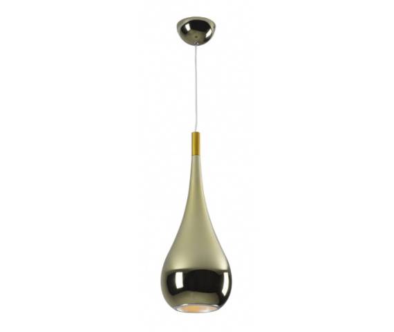 Lampa wisząca Drop P0308 MAXlight złota oprawa w nowoczesnym stylu
