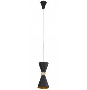 Lampa wisząca Cornet P0330 MAXlight czarna oprawa w nowoczesnym stylu