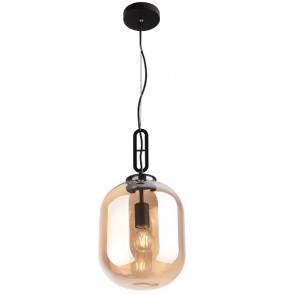 Lampa wisząca Honey  P0297 MAXlight nowoczesna oprawa w kolorze szkła bursztynowego