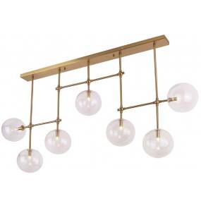 Lampa wisząca Lollipop P0295 MAXlight nowoczesna oprawa sufitowa w kolorze  mosiądzu