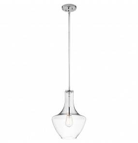 Lampa wisząca Everly KL-EVERLY-P-S-CH Kichler szklana oprawa w nowoczesnym stylu