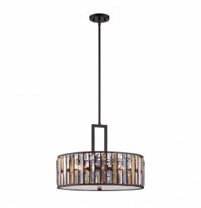 Lampa wisząca Gemma HK-GEMMA-P-C-VBZ Hinkley okrągła oprawa w dekoracyjnym stylu