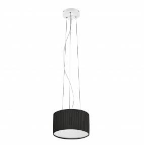 Lampa wisząca Vorada 908D-L0112B-RB  Exo nowoczesna oprawa w kolorze czarnym