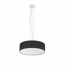 Lampa wisząca Vorada 908E-L0125B-RB  Exo nowoczesna oprawa w kolorze czarnym