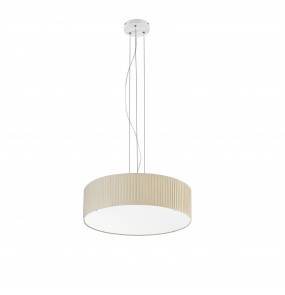 Lampa wisząca Vorada 908E-L0125B-RC  Exo nowoczesna oprawa w kolorze beżowym