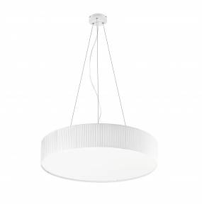 Lampa wisząca Vorada 908F-L0129B-RA  Exo nowoczesna oprawa w kolorze białym