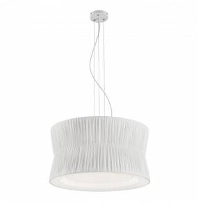 Lampa wisząca Cora 859A-G05X1A-35-RA Exo nowoczesna oprawa w kolorze białym