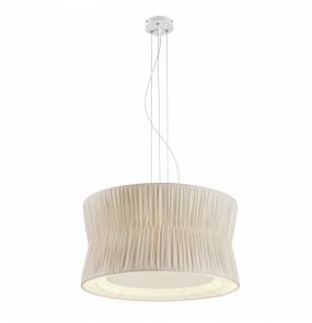 Lampa wisząca Cora 859A-G05X1A-35-RC Exo nowoczesna oprawa w kolorze beżowym