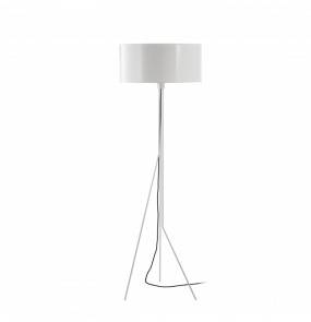 Lampa podłogowa Diagonal 855A-G05X1A-01 Exo nowoczesna oprawa w kolorze białym