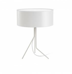 Lampa stołowa Diagonal 855B-G05X1A-01 Exo nowoczesna oprawa w kolorze białym