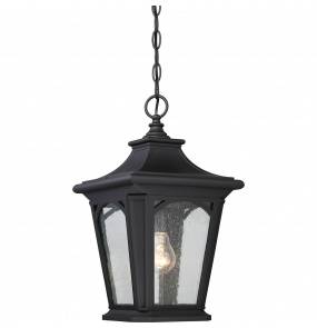 Lampa wisząca Bedford QZ/BEDFORD8/S Quoizel klasyczna oprawa w kolorze czarnym