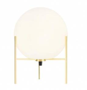 Lampa stołowa Alton 47645001 Nordlux biało-złota oprawa w nowoczesnym stylu