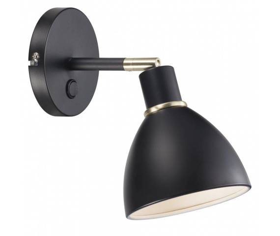 Kinkiet RAY 63191003 oprawa w kolorze czarnym NORDLUX