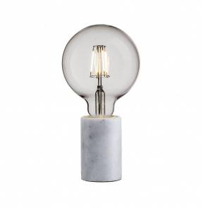 Lampa stołowa SIV 45875001 oprawa w kolorze białego marmuru NORDLUX