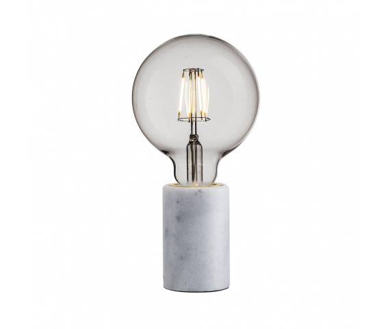 Lampa stołowa SIV 45875001 oprawa w kolorze białego marmuru NORDLUX