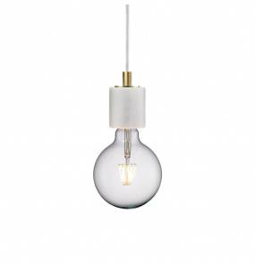 Lampa wisząca Siv 45883001 Nordlux marmurowa oprawa w kolorze białym