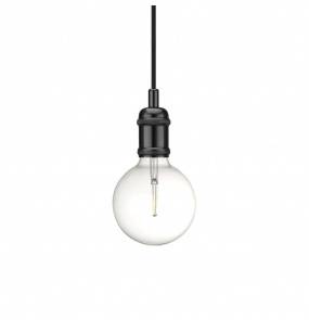 Lampa wisząca Avra 84800003 Nordlux czarna oprawa w minimalistycznym stylu