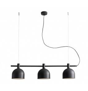 Lampa wisząca BERYL 3 BLACK 976E/1 nowoczesna oprawa w kolorze czarnym ALDEX