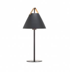 Lampa biurkowa Strap 46205003 Nordlux czarna oprawa w minimalistycznym stylu