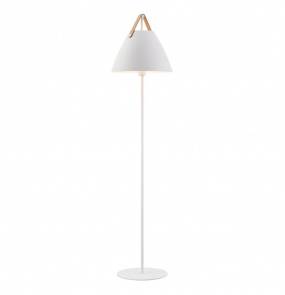 Lampa podłogowa Strap 46234001 Nordlux biała oprawa w minimalistycznym stylu