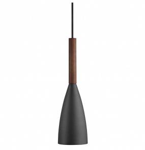 Lampa wisząca Pure 10 78283003 Nordlux czarna oprawa w minimalistycznym stylu