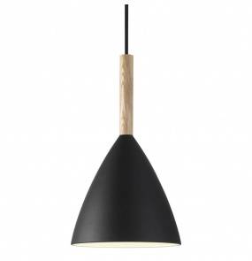 Lampa wisząca Pure 20 43293003 Nordlux czarna oprawa w minimalistycznym stylu