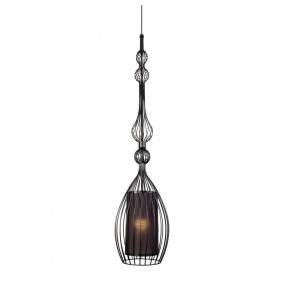 Lampa wisząca Abi L 8864 BL Nowodvorski Lighting nowoczesna dekoracyjna oprawa w kolorze czarnym