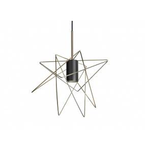 Lampa wisząca Gstar 8854 Nowodvorski Lighting złota druciana oprawa w stylu design