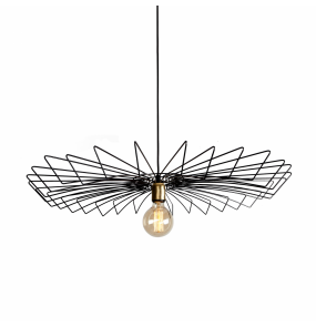 Lampa wisząca Umbrella 8873 Nowodvorski Lighting czarna dekoracyjna oprawa w stylu design