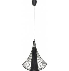 Lampa wisząca Karen 4607 Nowodvorski Lighting minimalistyczna czarna oprawa w nowoczesnym stylu