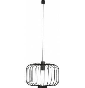 Lampa wisząca Allan 6941 Nowodvorski Lighting okrągła czarna oprawa w nowoczesnym stylu