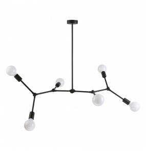 Lampa wisząca Twig 9138 Nowodvorski Lighting minimalistyczna oprawa w kolorze czarnym
