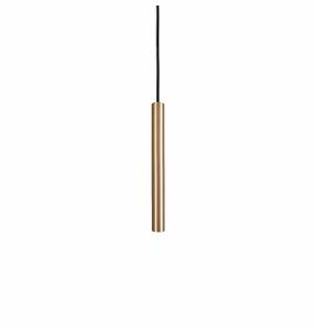 Lampa wisząca Laser 8798 Nowodvorski Lighting pojedynczy mosiężny zwis w nowoczesnym stylu
