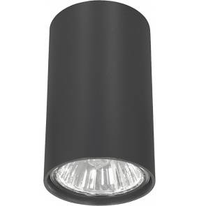 Plafon Eye S 5256 Nowodvorski Lighting grafitowa nowoczesna oprawa w kształcie tuby