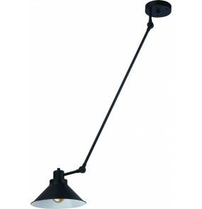 Plafon Techno 9144 Nowodvorski Lighting ruchoma czarno-biała oprawa sufitowa