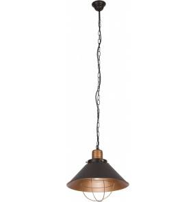 Lampa wisząca Garret 6443 Nowodvorski Lighting stalowa oprawa w kolorze czekolady