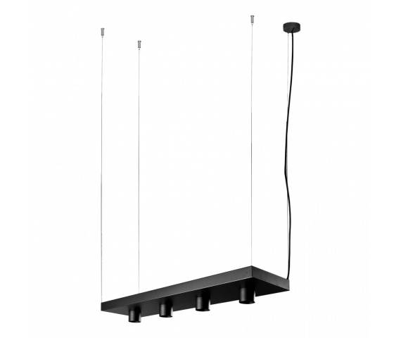 Lampa wisząca Plant 9381 Nowodvorski Lighting nowoczesna oprawa nad stół w kolorze czarnym