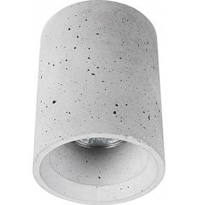 Plafon Shy 9390 Nowodvorski Lighting betonowa oprawa sufitowa w kształcie tuby