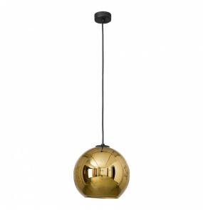 Lampa wisząca Polaris 9057 Nowodvorski Lighting złota oprawa w kształcie kuli