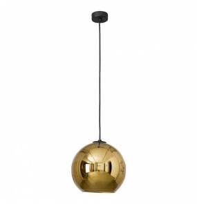 Lampa wisząca Polaris 9057 Nowodvorski Lighting złota oprawa w kształcie kuli